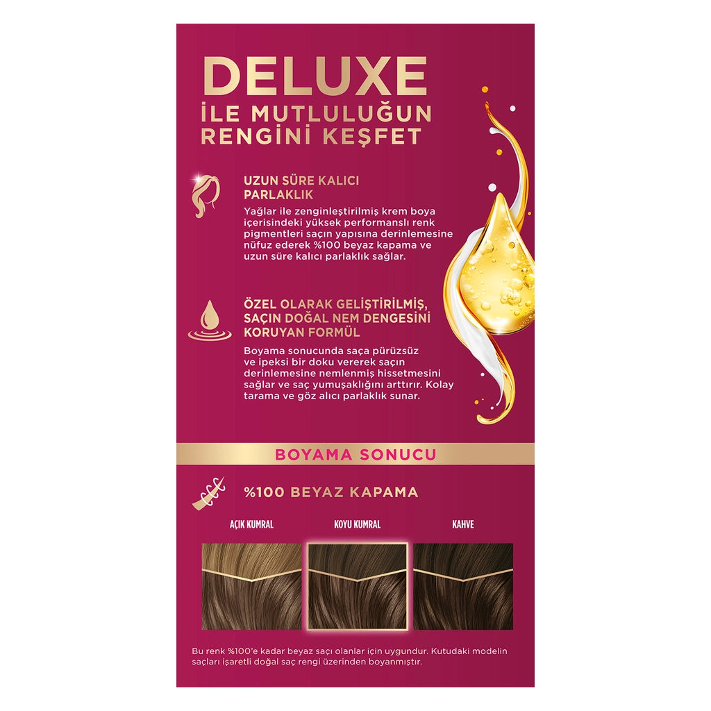 Palette Deluxe Hair Dye 6-11 Ash Chocolate Brown