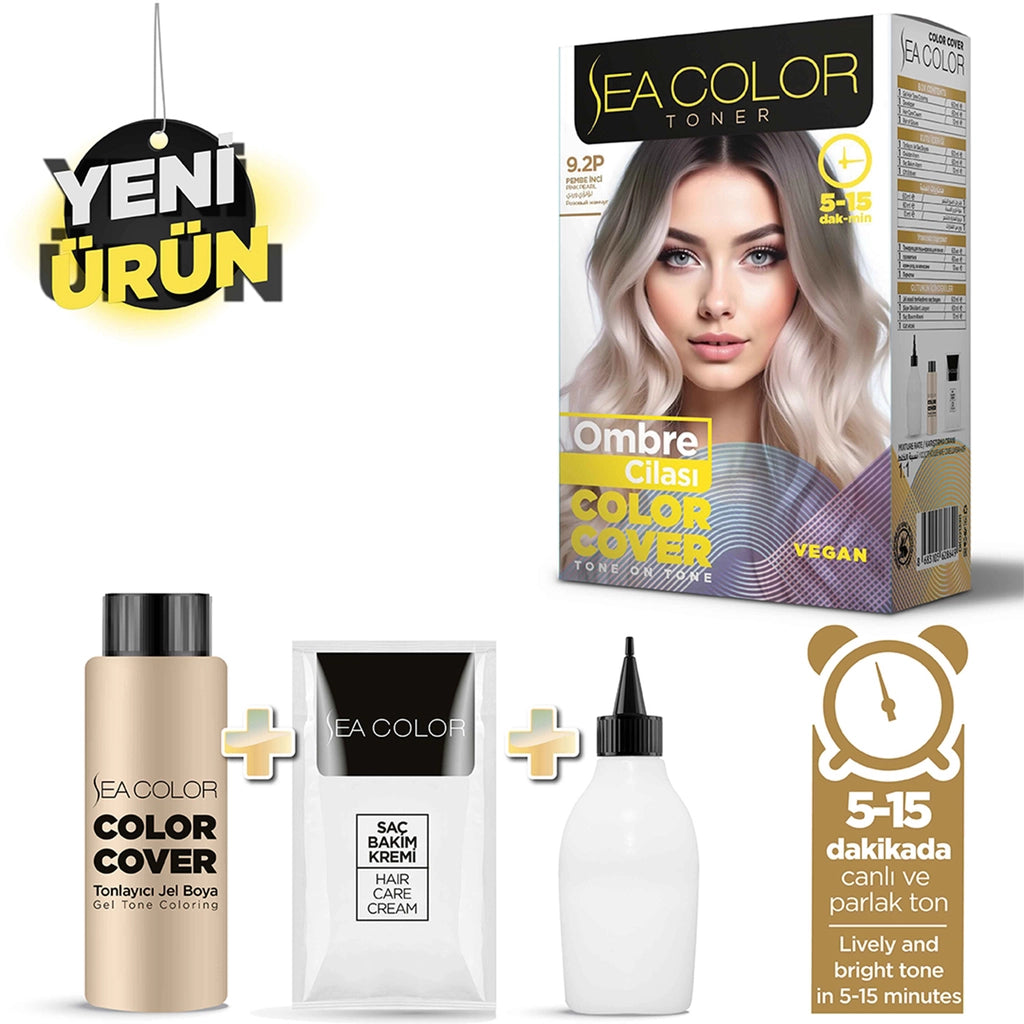 Sea Color Toner Ombre Polish 9.2P Pink Pearl