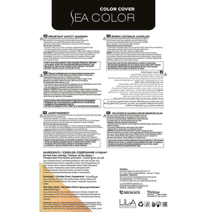 Sea Color Toner Ombre Polish 9.1A Ash Blonde