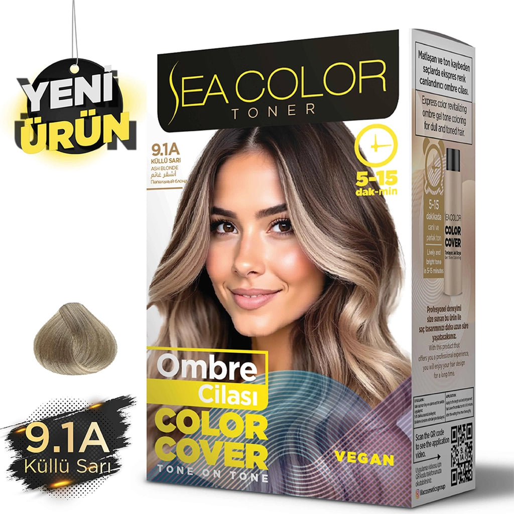 Sea Color Toner Ombre Polish 9.1A Ash Blonde