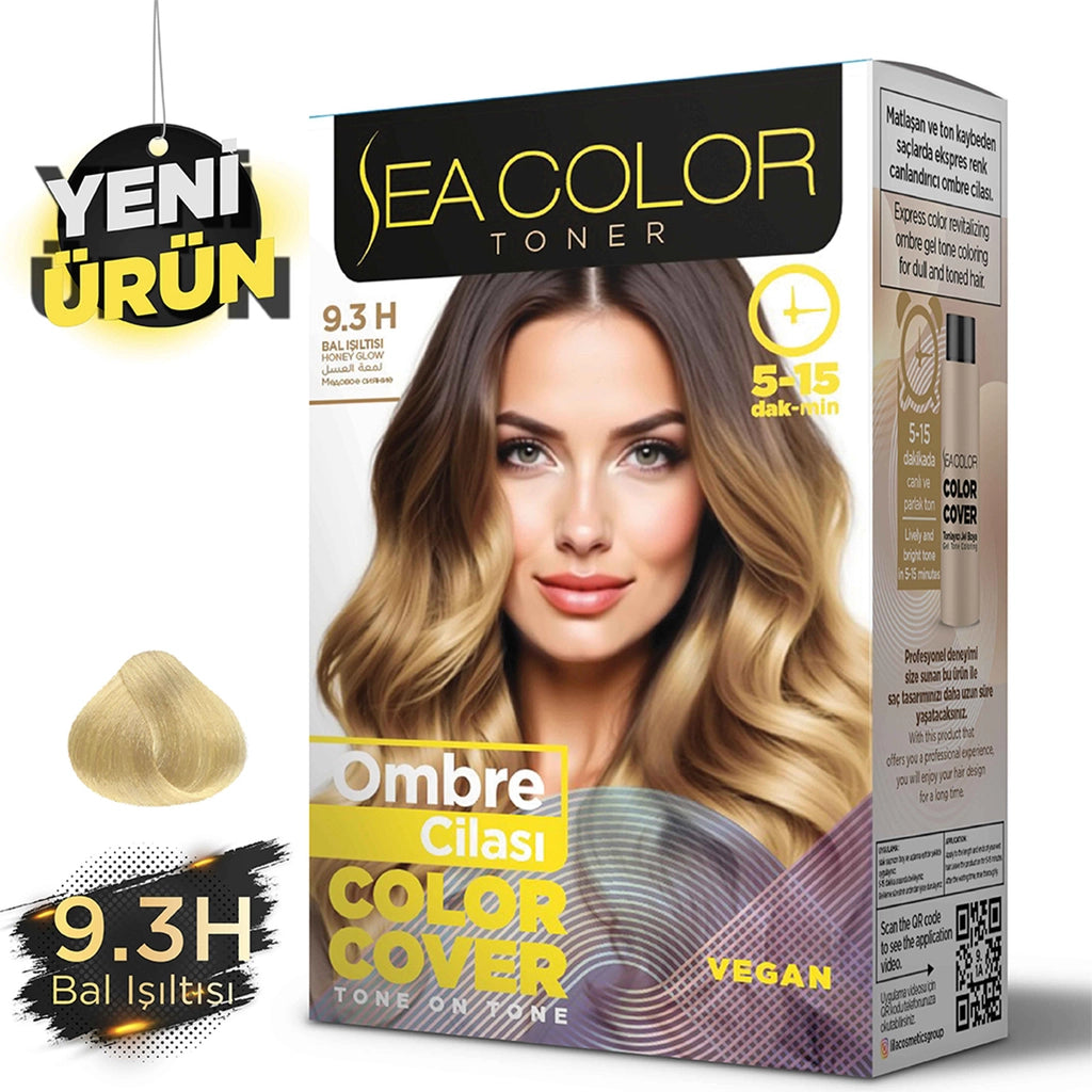 Sea Color Toner Ombre Polish 9.1A Ash Blonde