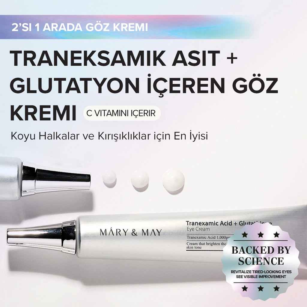 Mary &amp; May Eye Cream with Tranexamic Acid and Glutathione 30 ml