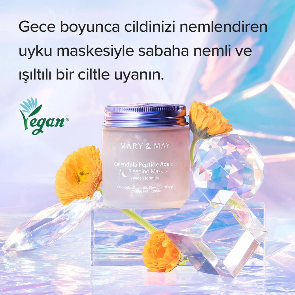 Mary &amp; May Calendula and Peptide Sleeping Mask 110 gr