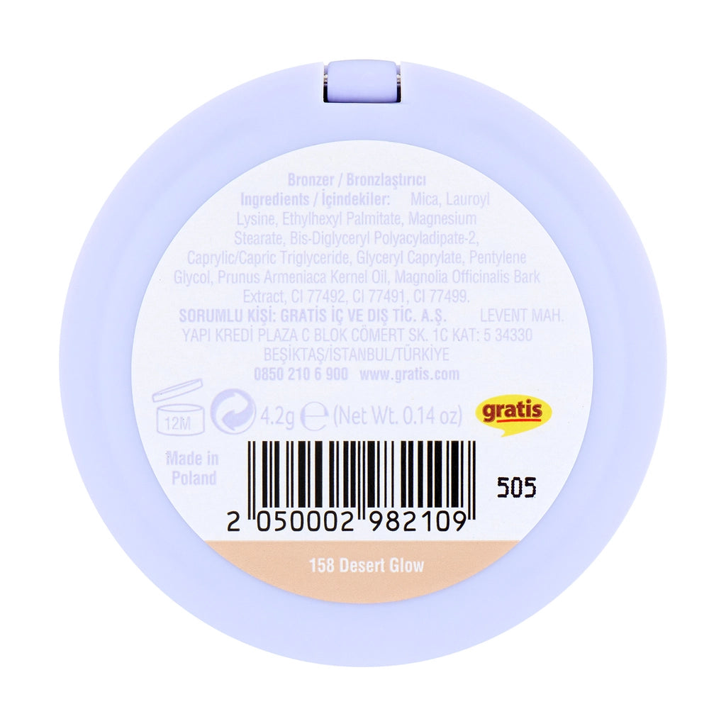 Beaulis Blaze It Bronzer 158 Desert Glow