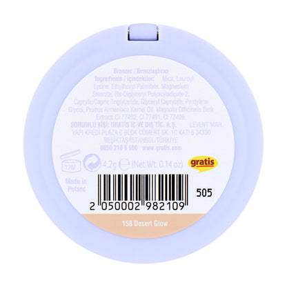 Beaulis Blaze It Bronzer 158 Desert Glow