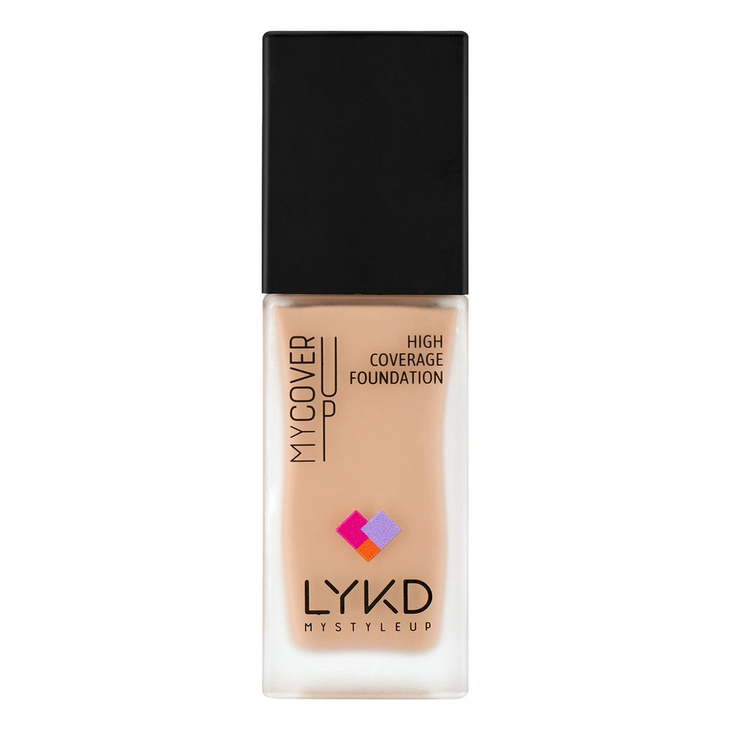 LYKD High Coverage Foundation 166 Silk Ivory