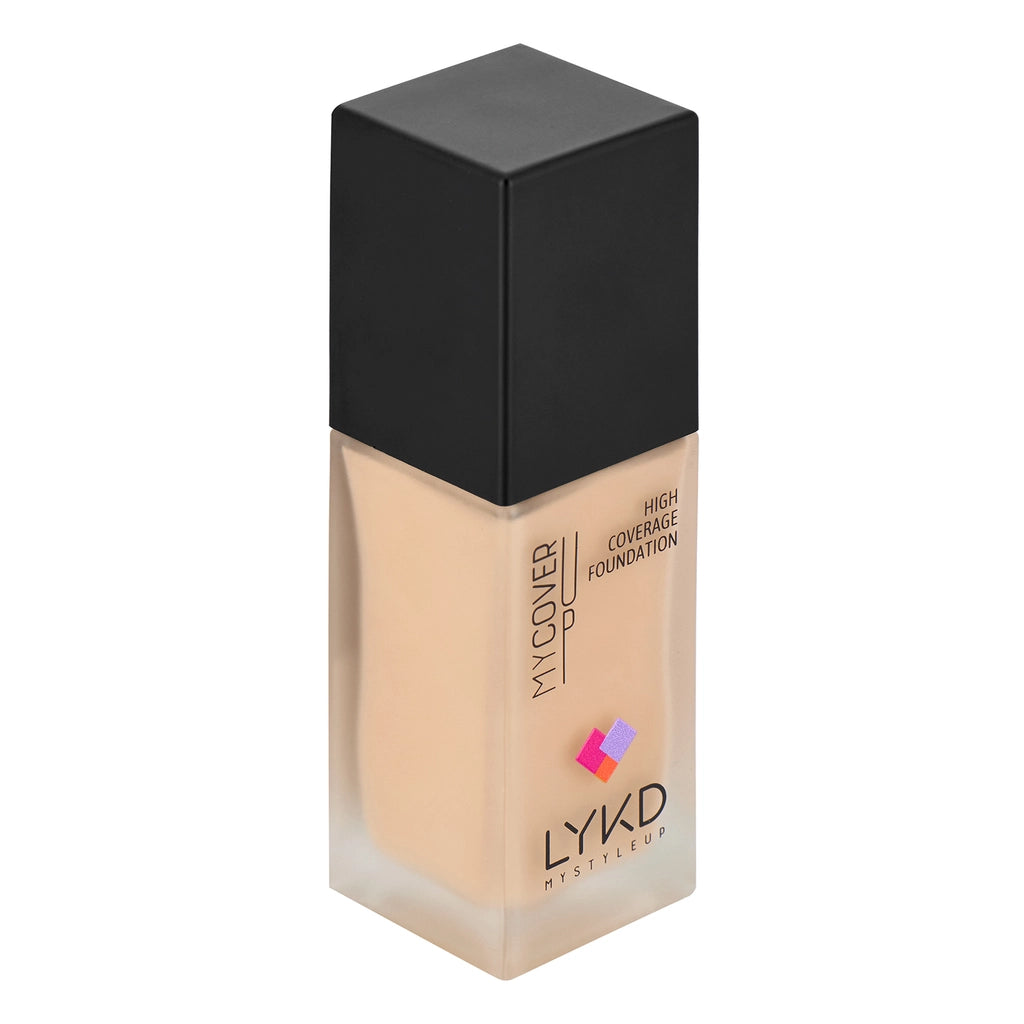 LYKD High Coverage Foundation 166 Silk Ivory
