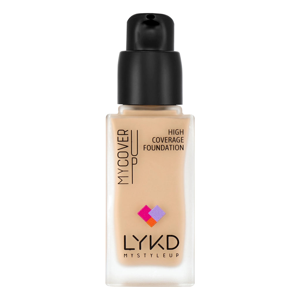 LYKD High Coverage Foundation 166 Silk Ivory