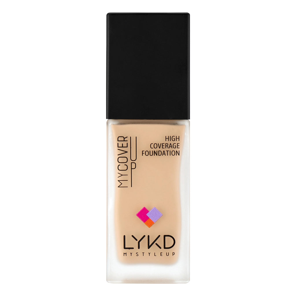 LYKD High Coverage Foundation 166 Silk Ivory
