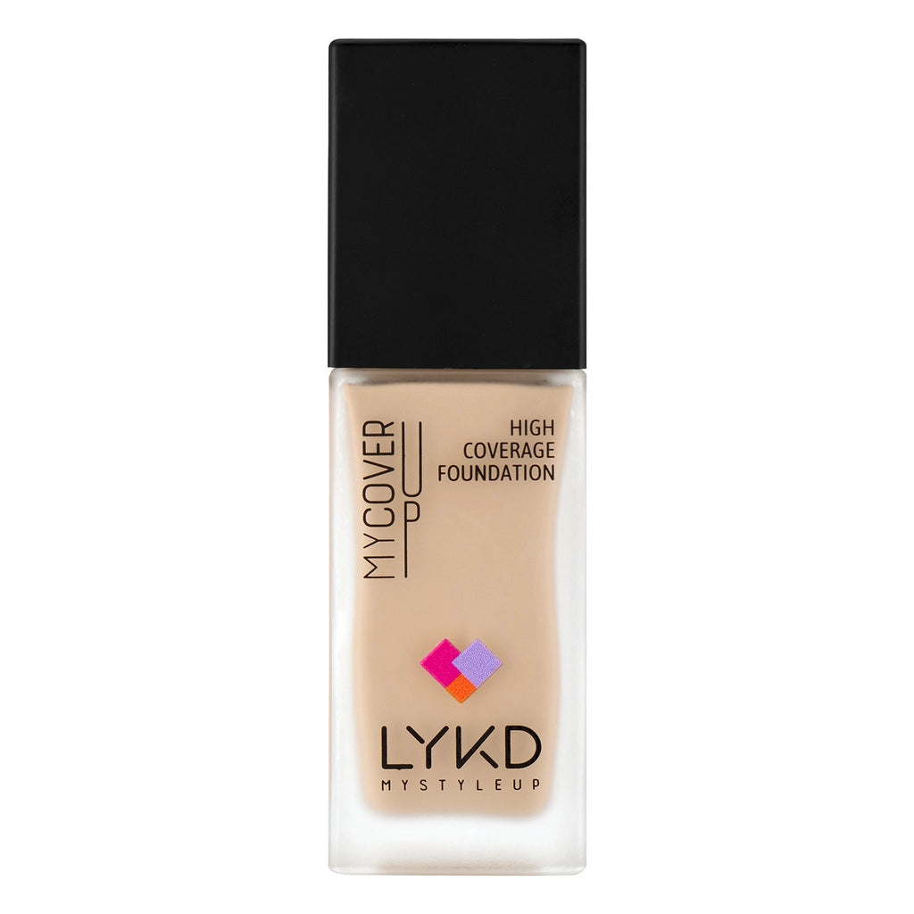 LYKD High Coverage Foundation 166 Silk Ivory