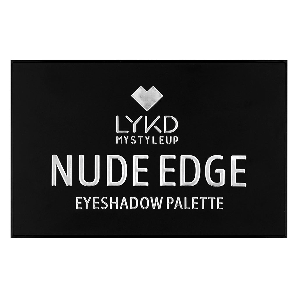LYKD 18-Piece Eyeshadow Palette Nude Edge