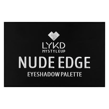 LYKD 18-Piece Eyeshadow Palette Nude Edge