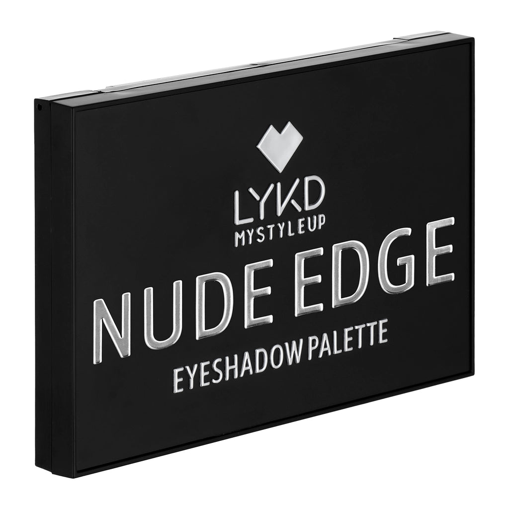 LYKD 18-Piece Eyeshadow Palette Nude Edge