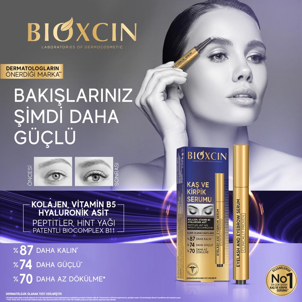 Bioxcin Eyebrow and Eyelash Serum 3 ml