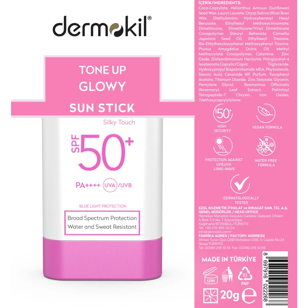 Dermokil Radiant Tone Equalizer 50+SPF Sun Stick Cream 20 gr