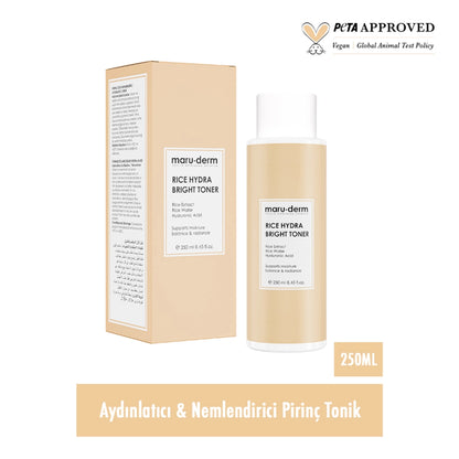 Maruderm Rice Extract Brightening Tonic 250 ml