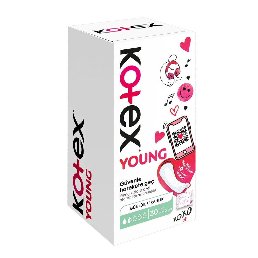 Kotex Young Daily Pad 30 Pcs