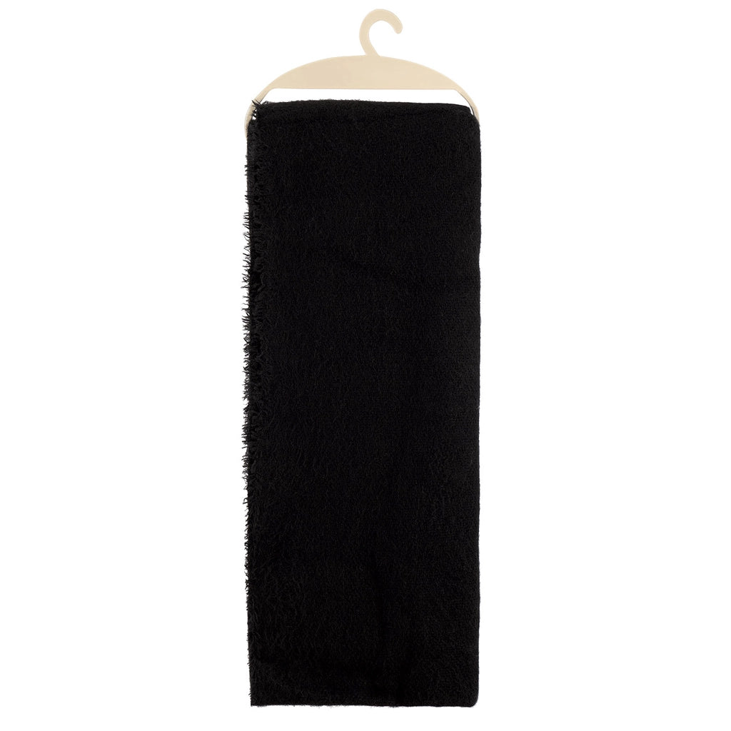 Eklips Plain Black Scarf