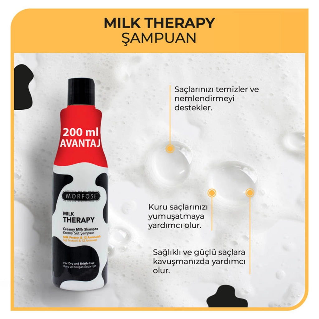 Morfose Milk Therapy Hair Shampoo 700 ml