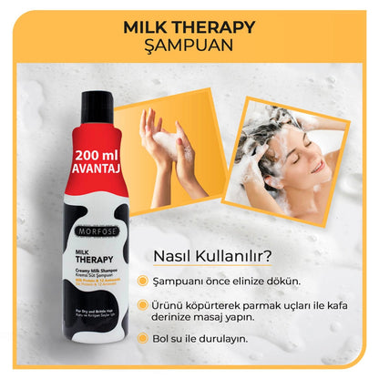 Morfose Milk Therapy Hair Shampoo 700 ml