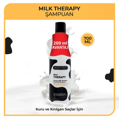 Morfose Milk Therapy Hair Shampoo 700 ml