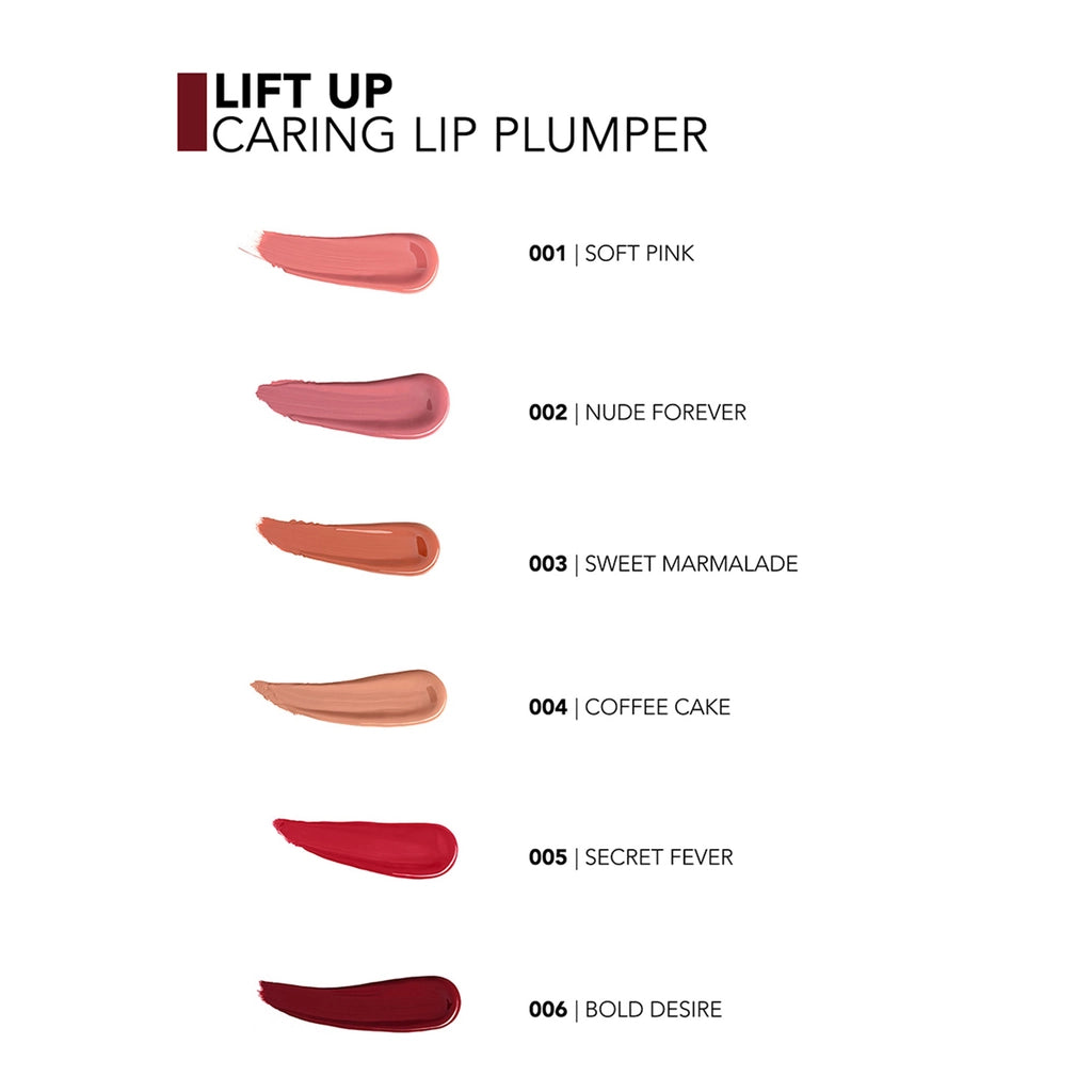 Flormar Lift Up Hyaluronic Acid Effect Plump Lip Gloss 005 Secret Fever