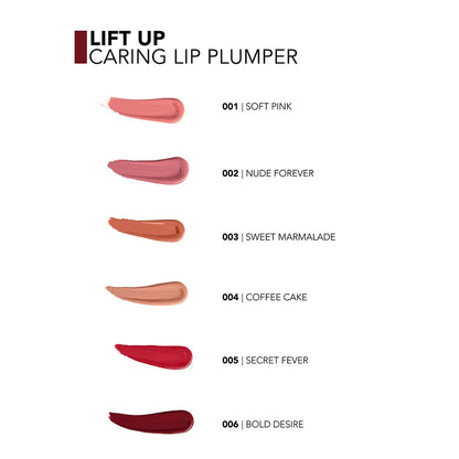 Flormar Lift Up Hyaluronic Acid Effect Plump Lip Gloss 005 Secret Fever