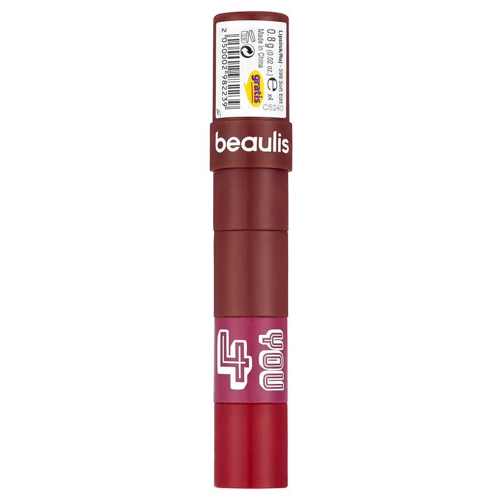 Beaulis 4 You Lipstick 598 Soft Edit