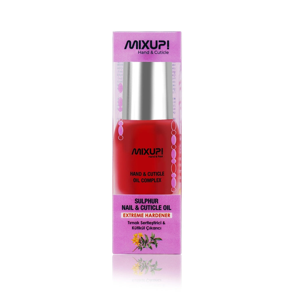 Mixup! Sulfur Nail Hardening and Culticle Remover Nail Care Oil 15 ml