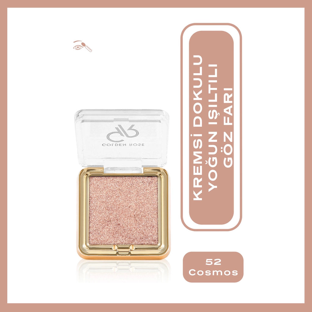 Golden Rose Sparkle Glow Eyeshadow No: 52 Cosmos