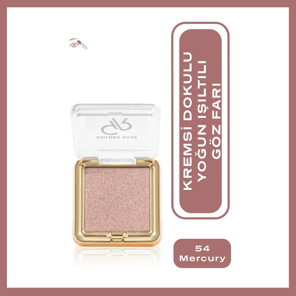Golden Rose Sparkle Glow Eyeshadow No: 52 Cosmos