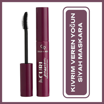 Golden Rose Curl Passion Deep Black Mascara