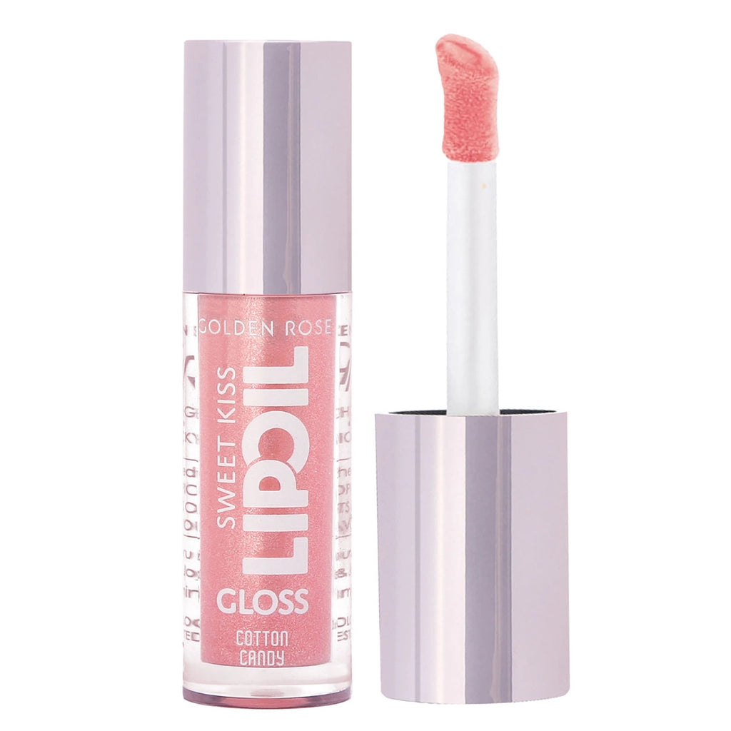 Golden Rose Sweet Kiss Lip Oil Gloss Lip Gloss No: 01 Cotton Candy