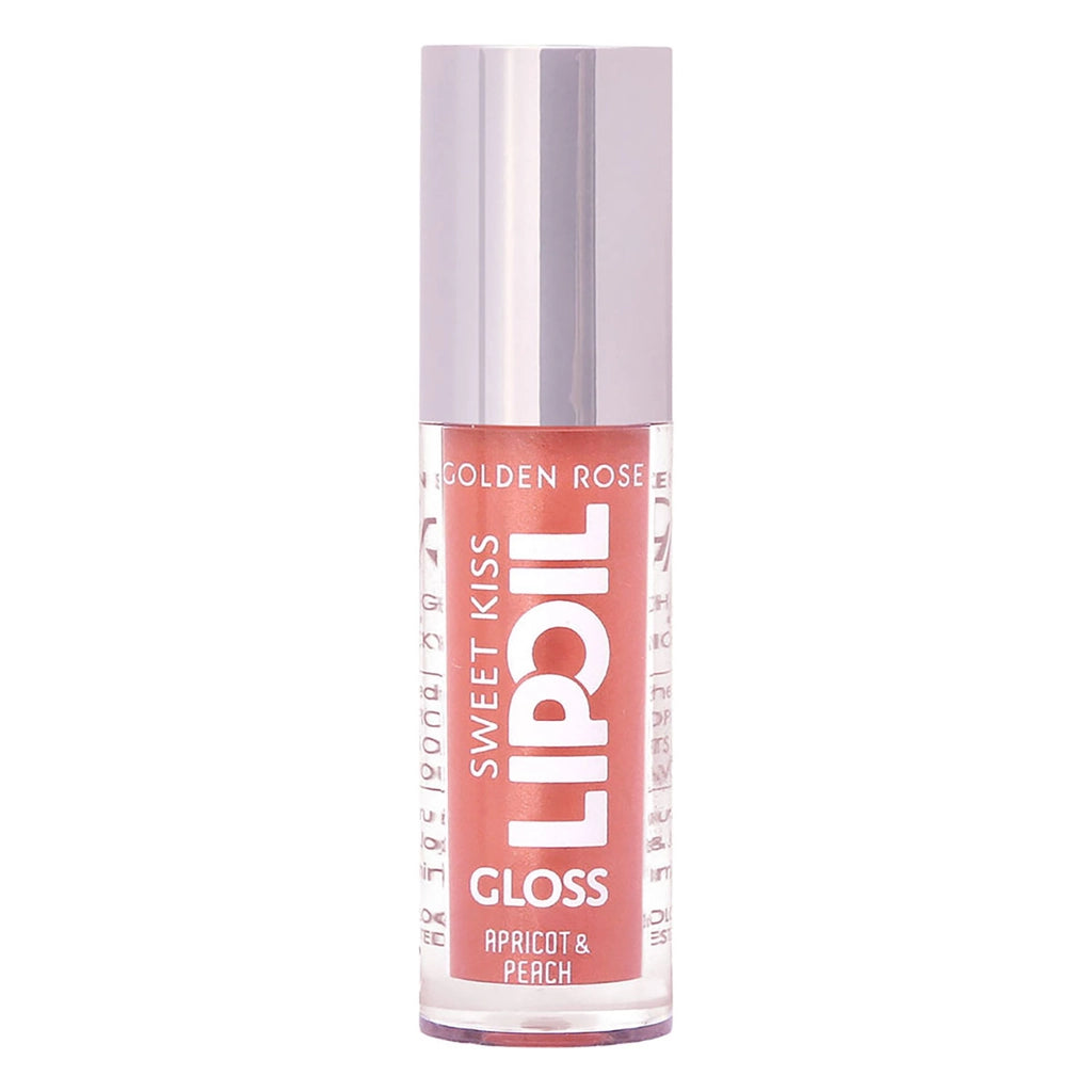 Golden Rose Sweet Kiss Lip Oil Gloss Lip Gloss No: 02 Apricot &amp; Peach