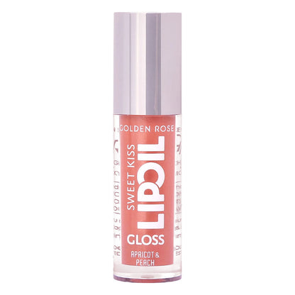 Golden Rose Sweet Kiss Lip Oil Gloss Lip Gloss No: 02 Apricot &amp; Peach