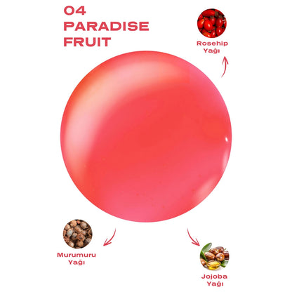 Golden Rose Sweet Kiss Lip Oil Gloss Lip Gloss No: 04 Paradise Fruit