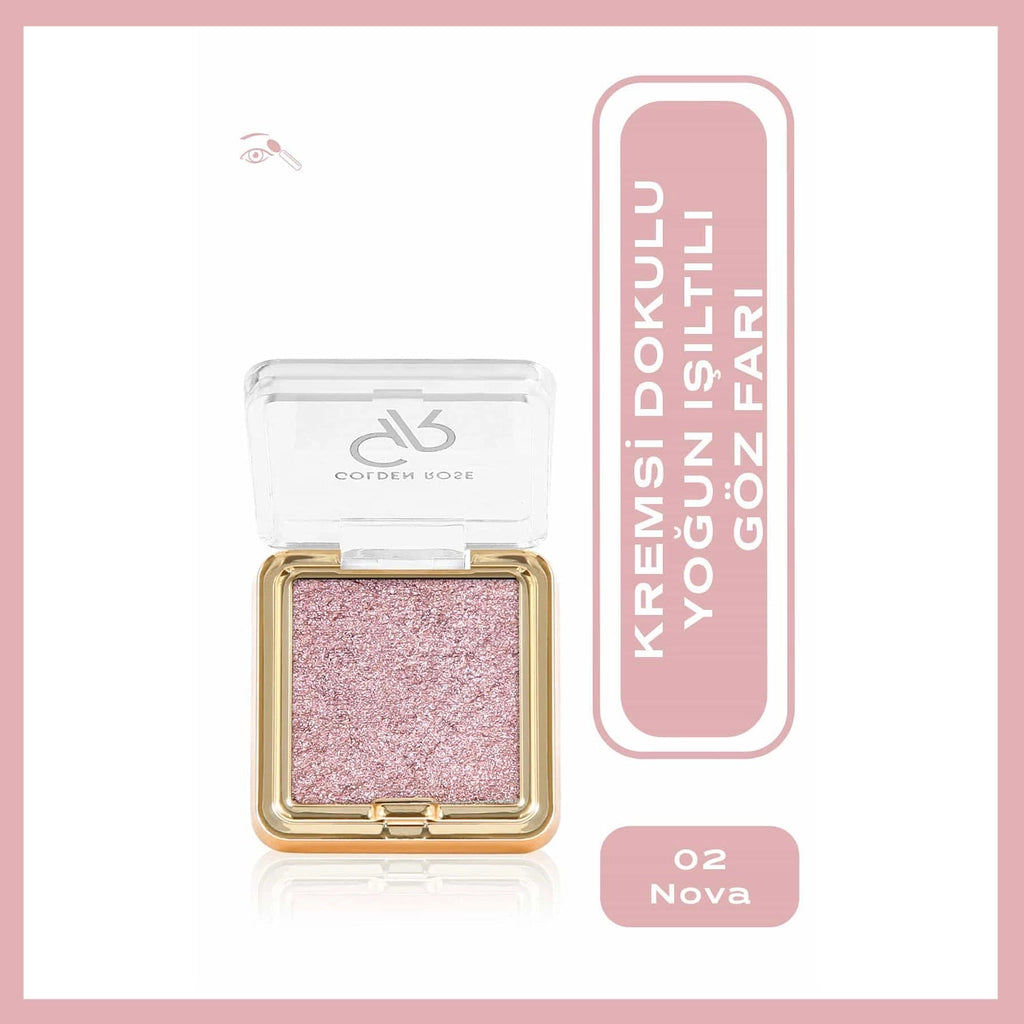 Golden Rose Glitter Glow Eyeshadow Eye Shadow No: 05 Orion