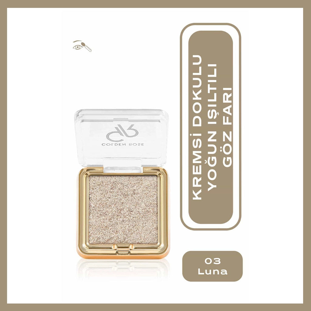 Golden Rose Glitter Glow Eyeshadow Eye Shadow No: 05 Orion