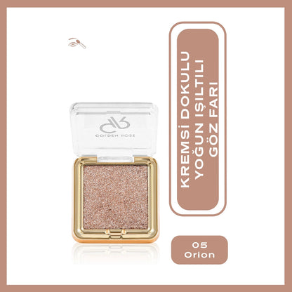 Golden Rose Glitter Glow Eyeshadow Eye Shadow No: 05 Orion