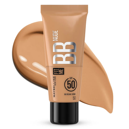 Maybelline New York Fit Me Nude Skin Care Effective Moisturizer SPF50 BB Cream 50