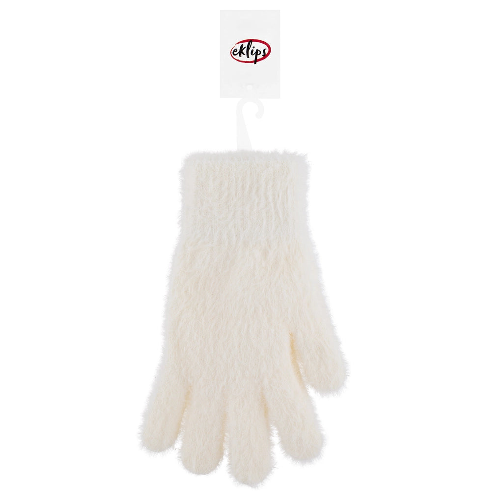 Eklips Ecru Feather Gloves