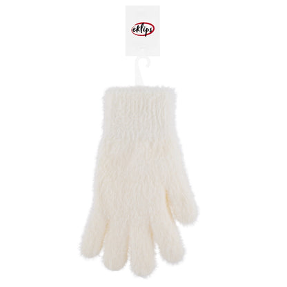 Eklips Ecru Feather Gloves