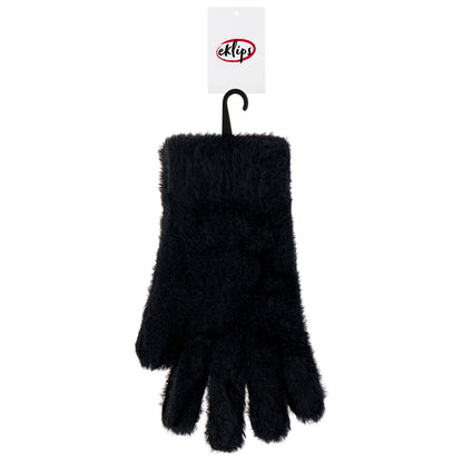 Eklips Black Feather Gloves