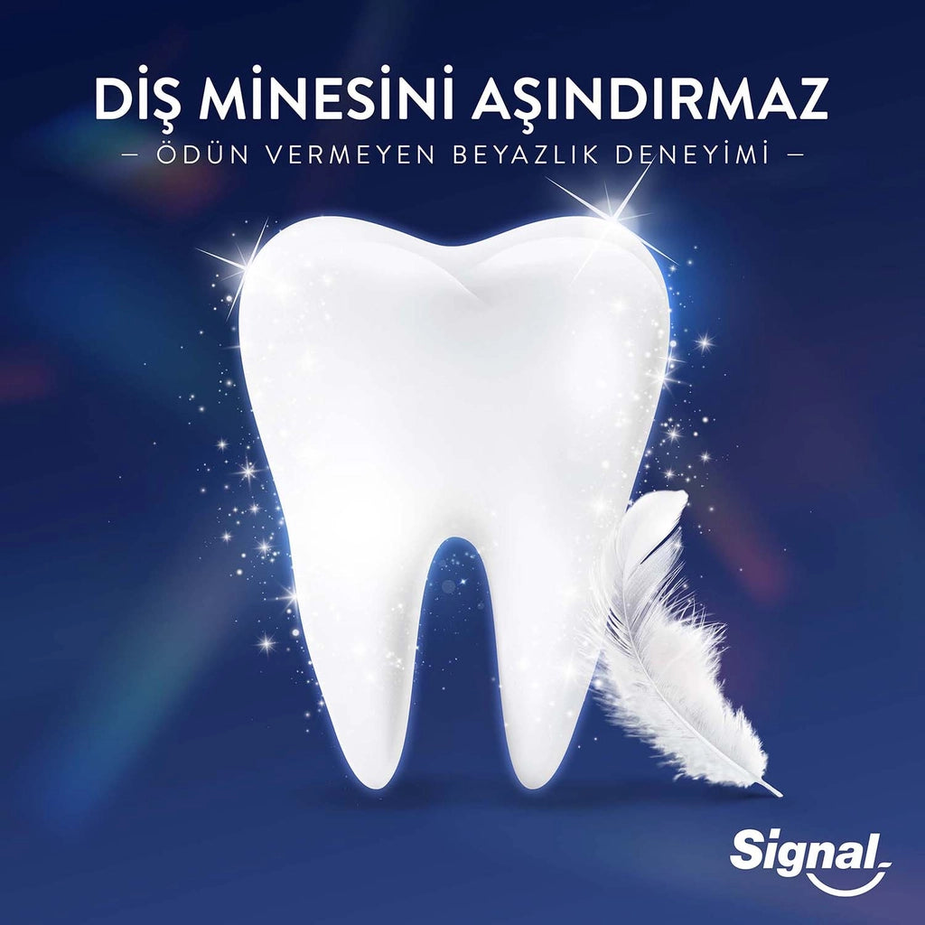Signal White Now 3 in 1 Strengthened Tooth Enamel Shine with Care Toothpaste 75 ml