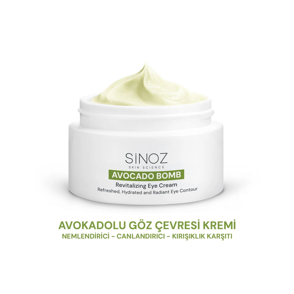 Sinoz Avocado Bomb Revitalizing Eye Contour Care Cream 15 ml