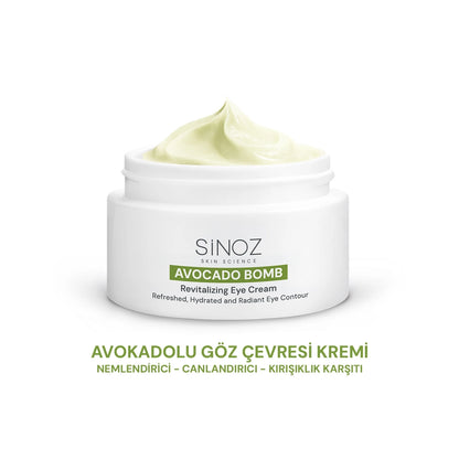 Sinoz Avocado Bomb Revitalizing Eye Contour Care Cream 15 ml