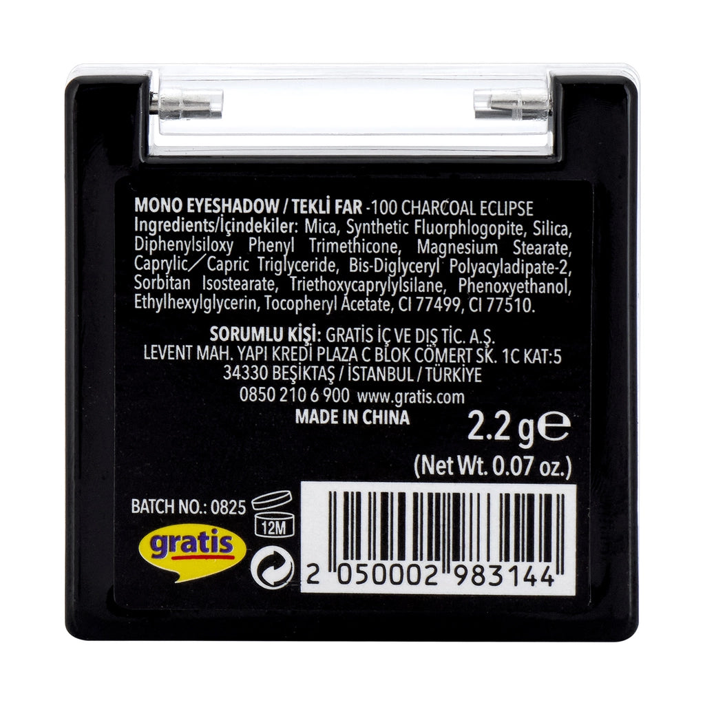 LYKD Single Headlamp 100 Charcoal Eclipse