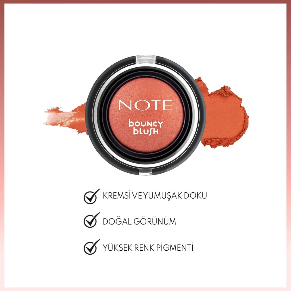 Note Bouncy Blush Blush 03 Coral Bliss