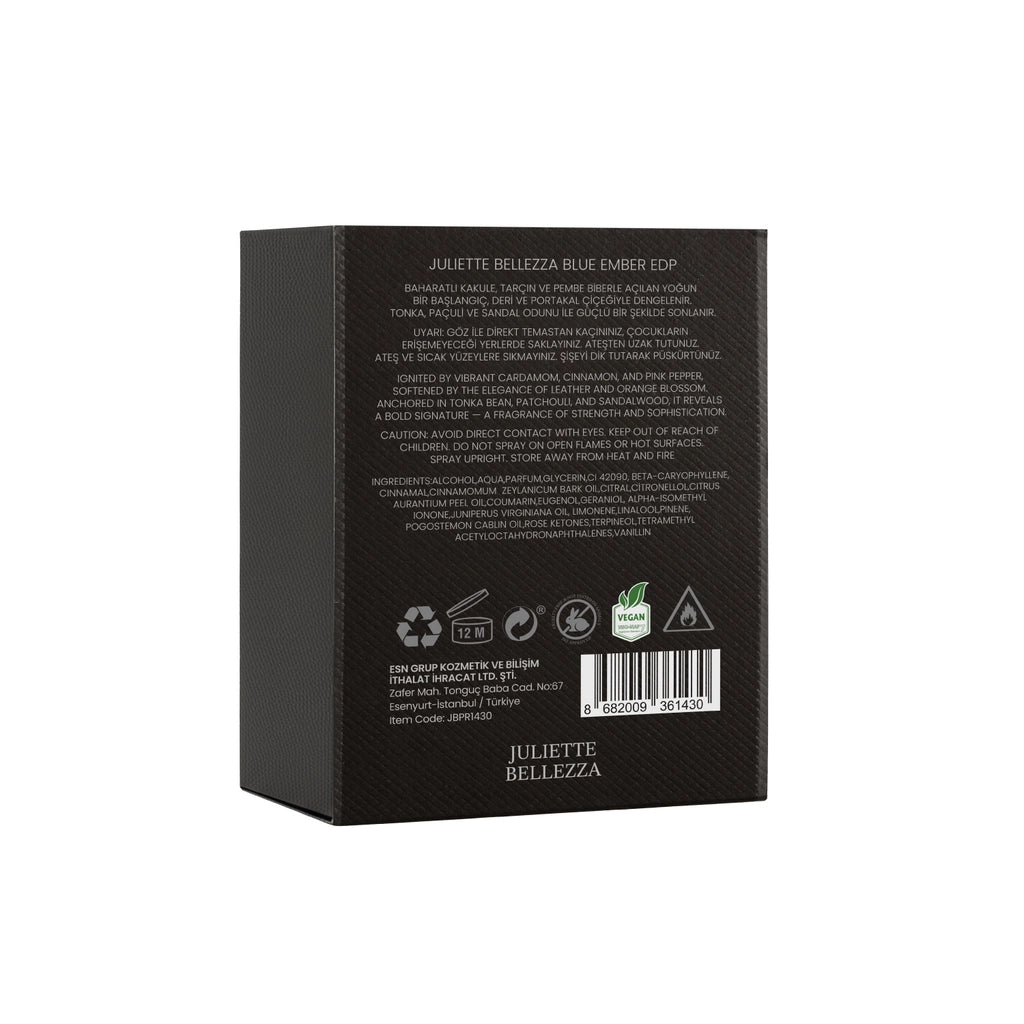Juliette Bellezza Gentleman Noir Blue Ember EDP Men&