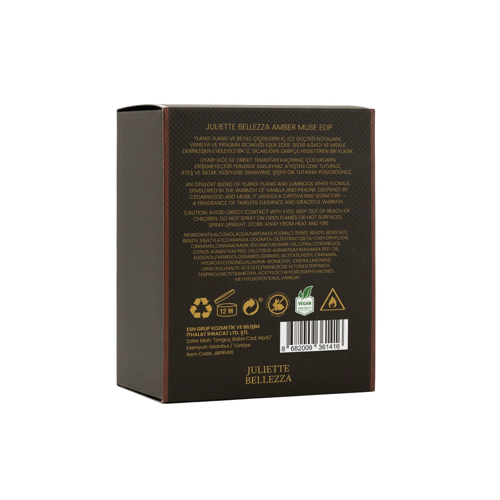 Juliette Bellezza Amber Muse EDP Women&